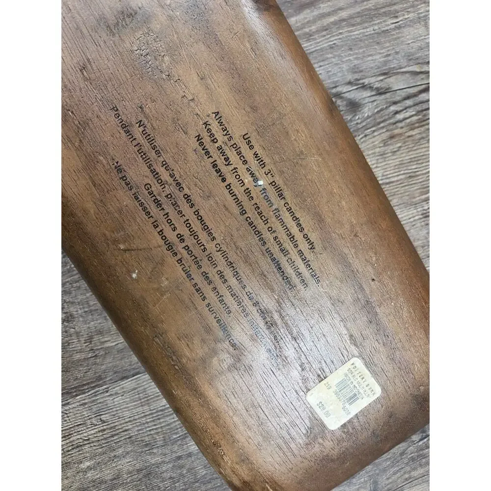 Pottery Barn Solid Wood 3